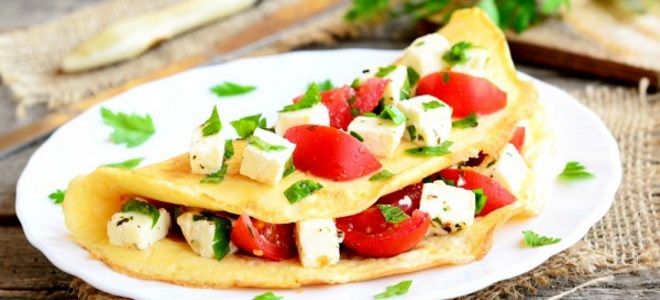 омлет с сыром сиртаки
