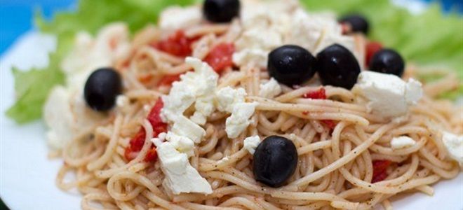 паста с сыром сиртаки